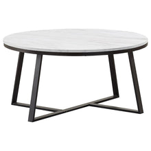 Load image into Gallery viewer, Melisa - 2 Piece Coffee And End Table Set - White Marble