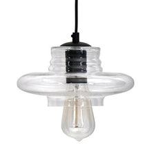 Load image into Gallery viewer, Torus - Saucer Industrial Pendant - Clear