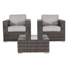 Load image into Gallery viewer, 2 Person Seating Set With Cushions