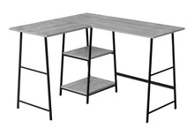 Load image into Gallery viewer, Computer Desk, Home Office, Corner, Storage Shelves, L Shape, Work, Laptop, Contemporary, Modern