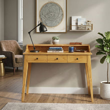 Load image into Gallery viewer, Modern Console Table With Drawers
