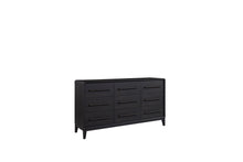 Load image into Gallery viewer, 9 Drawer Dresser - Black