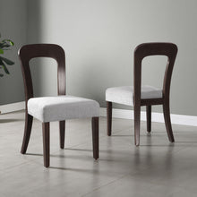 Load image into Gallery viewer, Upholstered Dining Chairs (Set of 2) - Gray