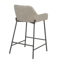 Load image into Gallery viewer, Daniella - Industrial Fixed Height Counter Stool (Set of 2)