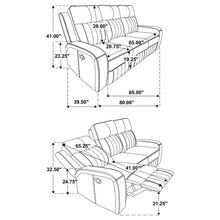 Load image into Gallery viewer, Forrest - 2 Piece Motion Reclining Sofa Set - Gray