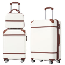 Load image into Gallery viewer, Hardshell Luggage Sets 3 Pieces 20" / 24" Luggages And Cosmetic Case Spinner Suitcase With Tsa Lock Lightweight