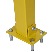 Load image into Gallery viewer, Square Parking Bollard Pole Barrier With Lock For Car Parking Protection And Home Garage Street Decor