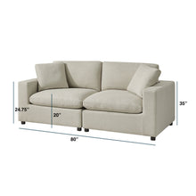 Load image into Gallery viewer, Cassandra - Modular 2 Piece Sofa