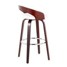 Load image into Gallery viewer, Grotto - Mid Century Elegant Design Modern Barstool With Swivel (Set of 2)