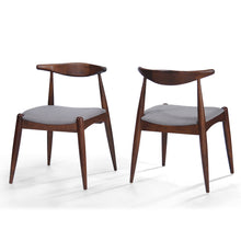 Load image into Gallery viewer, Dining Chairs With Ergonomic Backrest & Comfort Cushions (Set of 2)