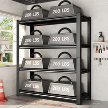 Load image into Gallery viewer, Tall Storage Shelf, Adjustable Height Storage Rack