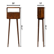 Load image into Gallery viewer, Mini Console Table - Chestnut