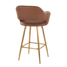 Load image into Gallery viewer, Margarite - Contemporary Fixed Height Counter Stool With Footrest (Set of 2) With Square