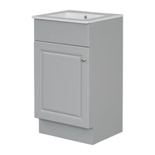 Load image into Gallery viewer, Bathroom Vanity With Sink, Cabinet With Adjustable Shelf