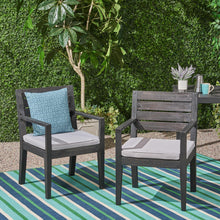 Load image into Gallery viewer, Outdoor Elegant Design Dining Chair (Set of 2)
