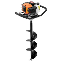 Load image into Gallery viewer, Vevor Gas Post Hole Digger 52Cc 1450W With 8 Drill Bits & Extension Rod Aluminium Alloy - Black