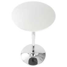 Load image into Gallery viewer, Adjustable Contemporary Bar Table - White