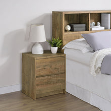 Load image into Gallery viewer, Geary - 2 Drawer Nightstand With LED Lights And USB Charging Ports