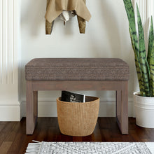 Load image into Gallery viewer, Milltown - Upholstered Ottoman Bench