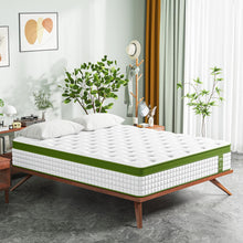 Load image into Gallery viewer, 12" Hybrid Mattress With Gel Memory Foam & Pocket Springs