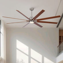 Load image into Gallery viewer, Oversized Large Ceiling Fan With Dimmable LED Light, 8 Blades, Remote Control