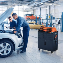 Load image into Gallery viewer, Rolling Tool Cabinet Heavy Duty Garage Storage With Lockable Doors