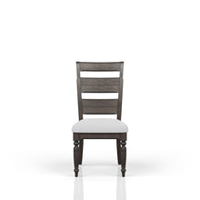 Load image into Gallery viewer, Upholstered Seat Ladderback Side Chair (Set of 2) - Coffee
