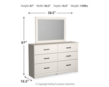 Load image into Gallery viewer, Stelsie - Dresser, Mirror - White