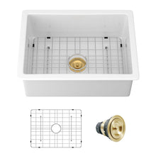 Load image into Gallery viewer, Rectangular Deep Single Bowl Kitchen Sink