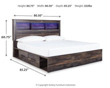 Load image into Gallery viewer, Drystan - Panel Bookcase Bed