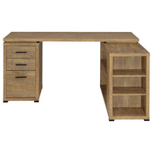 Load image into Gallery viewer, Caelum - L - Shaped Computer Desk With 3 Drawers - Mango Color