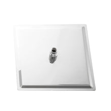 Load image into Gallery viewer, 16" Square Rainfall Shower Head Fixed Wall Mount With Full Body Coverage & Self Cleaning Silicone Nozzles