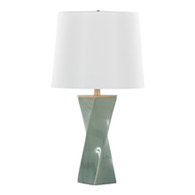 Load image into Gallery viewer, Curvo - Square Contemporary Table Lamp