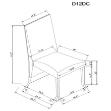 Load image into Gallery viewer, Stacey - Contemporary Dining Chair (Set of 2)