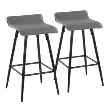 Load image into Gallery viewer, Ale - Contemporary Fixed Height Counter Stool (Set of 2)
