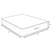 Load image into Gallery viewer, 14" Cool Firm Memory Foam Hybrid Mattress With Infused Top Layer