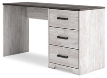 Load image into Gallery viewer, Shawburn - Home Office Desk - White / Dark Charcoal Gray