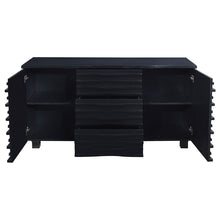 Load image into Gallery viewer, Monette - 3 Drawer Server Sideboard - Black