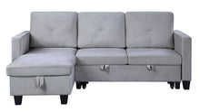 Load image into Gallery viewer, Nova - Reversible Sleeper Sectional Sofa With Storage Chaise