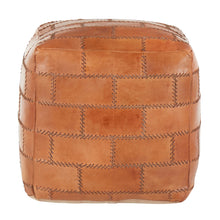 Load image into Gallery viewer, Cobbler - Industrial Pouf - Brown
