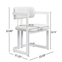Load image into Gallery viewer, Upholstered Dining Armchairs (Set of 2)