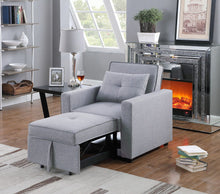 Load image into Gallery viewer, Zoey - Convertible Sleeper Chair With Side Pocket