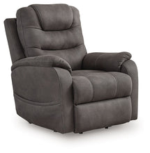 Load image into Gallery viewer, Snowfield - Power Lift Recliner - Gunmetal