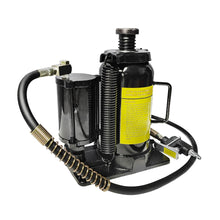 Load image into Gallery viewer, Air Hydraulic Bottle Jack, 20 Ton / 40000 Lbs Bottle Jack, 10.23-20.07-Inch Lifting Range, Manual Handle And Air Pump - Black