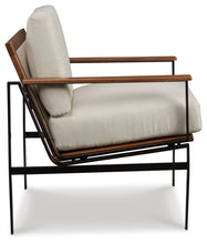 Load image into Gallery viewer, Tilden - Accent Chair - Ivory / Brown