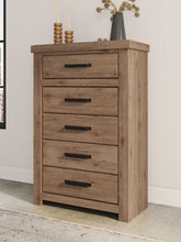 Load image into Gallery viewer, Oliandon - Five Drawer Chest - Light Brown