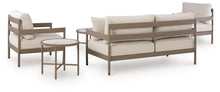 Load image into Gallery viewer, Bluff Trail - Loveseat, Lounge Chairs, Tables Set (Set of 5) - Beige