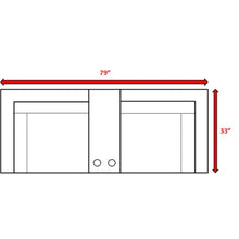Load image into Gallery viewer, Outdoor Seating Group With Cushions 2 Person - Gray
