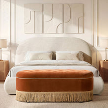 Load image into Gallery viewer, Archie Puffy Grounded - Upholstered Platform Bed