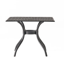 Load image into Gallery viewer, Arch Mesh Dining Table With Lightweight Frame - Black
